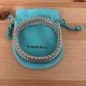 Tiffany & Co. Somerset Weave Mesh Bracelet Sterling Silver